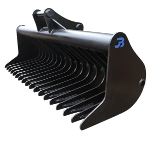 100 General Purpose Excavator Land Rake Bucket - 12-16 Tonne for Sale