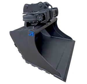 GRB-6-R Rotating 360° Scandinavian Excavator Grading Bucket - 6-10 Tonne for Sale